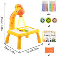 A Mesa Desenhos Interativos Funny Toys com Projetor Led 0 The Vin Importados Yellow China 