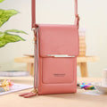 Bolsa de Couro Style 2 em 1 0 The Vin Importados Pink 11x5x19CM CN