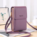 Bolsa de Couro Style 2 em 1 0 The Vin Importados purple 1 11x5x19CM CN