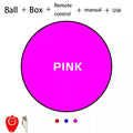 Brinquedo Bola Mágica Voadora Super Spin 0 The Vin Importados Pink 