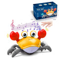 Caranguejo CrocK Animado com Sensor de Obstáculos 0 The Vin Importados Crab-Orange with BOX 