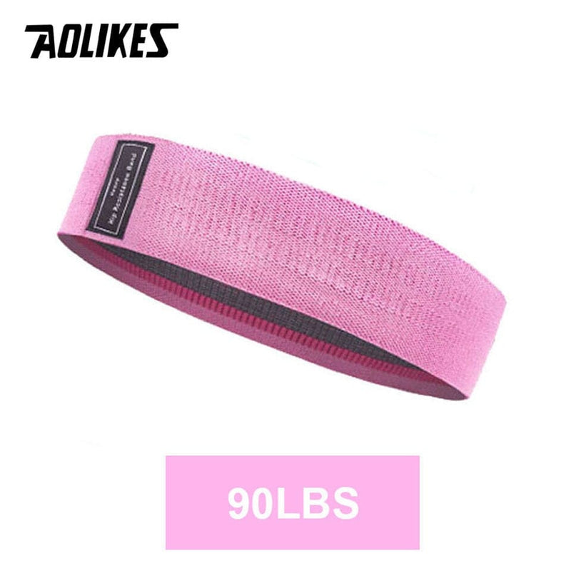 Faixas Ginástica Multifuncional Elástico para Academia ou Treino Funcional 0 The Vin Importados Pink--90LBS 