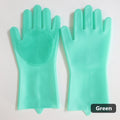 Luva Mágica Lava Louças de Silicone 0 The Vin Importados Green 