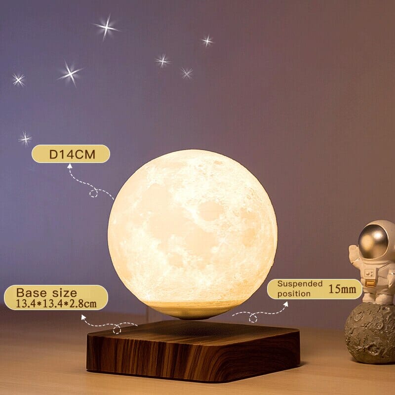 Maglev Moon Night Light Ornament Planet 3D Earth Constellation Birthday Gift for Girls Valentine's Day 0 The Vin Importados 