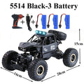 Paisible Rock Crawler 4WD Off Road RC Car Remote Control Toy Machine On Radio Control 4x4 Drive Car Toy For Boys Gilrs 5514 0 The Vin Importados 5514-Black-Kit-3 