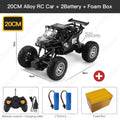 ZWN 1:12 / 1:16 4WD RC Car With Led Lights 2.4G Radio Remote Control Cars Buggy Off-Road Control Trucks Boys Toys for Children 0 The Vin Importados 20CM Black 2B Alloy 