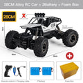 ZWN 1:12 / 1:16 4WD RC Car With Led Lights 2.4G Radio Remote Control Cars Buggy Off-Road Control Trucks Boys Toys for Children 0 The Vin Importados 28CM Silver 2B Alloy 