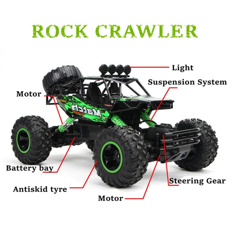 ZWN 1:12 / 1:16 4WD RC Car With Led Lights 2.4G Radio Remote Control Cars Buggy Off-Road Control Trucks Boys Toys for Children 0 The Vin Importados 